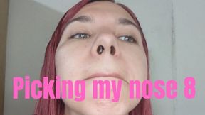 Picking my nose 8