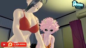 MY HERO ACADEMIA ORGIA ESPAÑOL DEKU X MOMO X MINA X JIRO