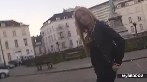 Deep BBC invasion of busty blonde's asshole