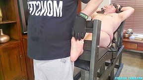 The Tickle Monster Has Tickle Gloves! - Tickle Monster & Matt