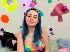 Brunette Solo Webcam Masturbation