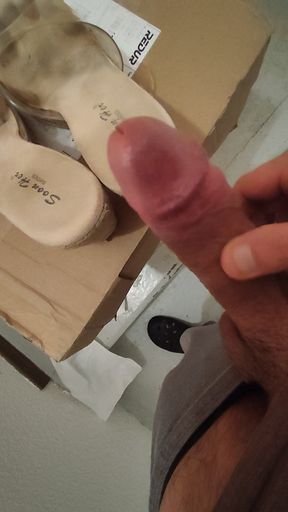 Ejaculation on Worn Heels