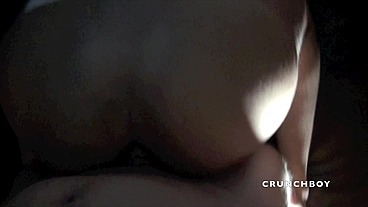 fucked by his friend in sauna and POV Sex