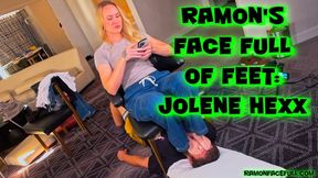 Ramon's Face Full of Feet: Jolene Hexx!