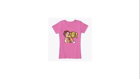 My Friends Girl in Pink Shirt Flirts With Me so I Fucked Her in Their Home With shirts of love