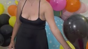 Pop balloons with pump