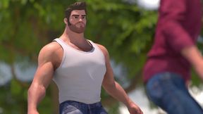 Gay superhero defilement Animate twink gets pounded raw by hunk dick