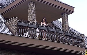 Old4k coquettish dollface lana ray gladly gives pink pussy to old gentleman —