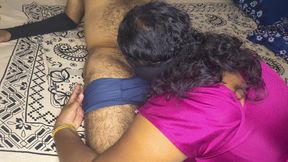 Malayalee House Wife Enjoying with Her Driver