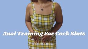 Anal Training For Cock Sluts