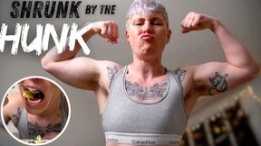 Shrunk by the Hunk - Jaq Quicksilver - Tiny POV of cooking, eating, and flexing with your giant gym buddy - shrinking, macro, asmr, vore, tease, muscles, mouth - 4k mp4