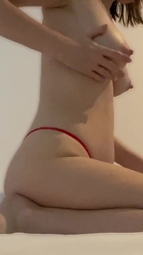 She found the perfect pillow and couldn't stop riding. Humping   Clip 1