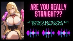 MP4 VERSION Are you really straight?? All the gay porn says otherwise