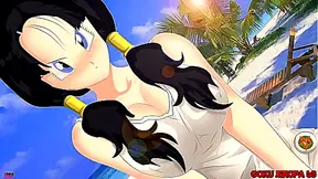 Gohan Seduces Videl in Hot Dragon Ball Z Moment Richo Style