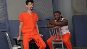 ”Prison sex with gay black dude & cell mate - Marco Di Antoni & Micah Martinez”