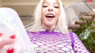 LUBED Little Oiled Up Blonde Kenzie Reeves Plowed