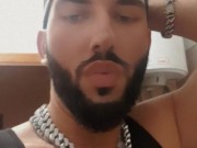 PRINCE CHARMING WITH THE MOST BEAUTIFUL ADDICTIVE DIVINE BEATY MUSCULAR BODY AND HUGE MASSIVE COCK