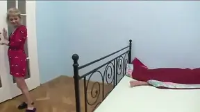 Mature blonde whore blowing cock before getting pussy and butt hole devastated