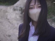 性的な俺の要求。帰宅途中の世間知らずの女子にえっちな要求をしたら、彼女はあっさり受け入れた（日本人、素人、個人撮影）