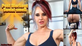 Post Workout Sweat Smell: smell my sweaty ass, armpits, feet & pussy - Smell Fetish & Muscle Worship Domina Andrea Rosu 1080