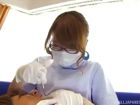 Hot Aihara Mari Wears Glasses While Making Her Lover Cum Hardly