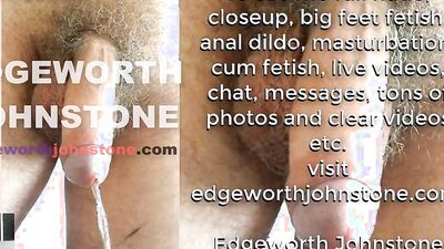 EDGEWORTH JOHNSTONE Piss closeup compilation 2 - Male pee fetish peeing urine - Desperate Men pissing closeup