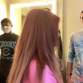 Cheating Wife Creamed by 4 Males