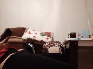 This babe caught me masturbating and helped me cum - Lesbo_illusion