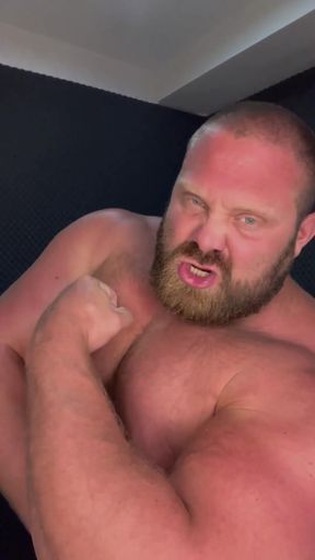 Muscle Ddy Catches You Perving
