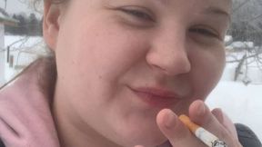 Haven's Experimental Cig in the Snow