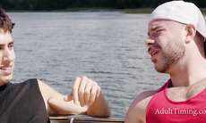 Straight Blue Balls Gone Gay On Blue Waters Angel Elias