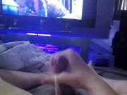 Trying to be quiet but just couldn't help it