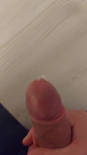 Cumshot While My Wife Watches Me