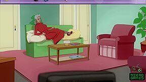 Secret House - Me Masturbei Olhando A Milf Gostosa So De Calcinha No Sofa