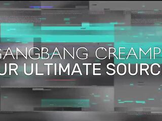 GangbangCreampie - Tattooed Busty Babe Loves Getting Gangbanged Hard