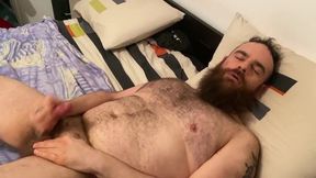 Mike Hunt wanks after breeding and bred