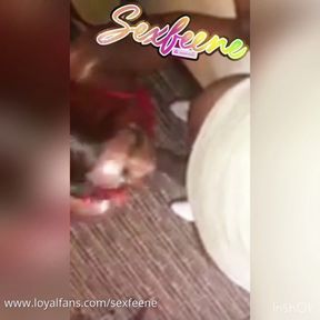 MY FIRST 3SOME.... I SUCKED HIS DICK LIKE I SUCKED HER PUSSY JUICES