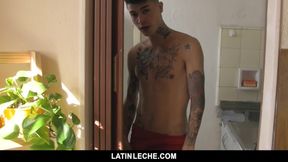 LatinLeche-Mind-Blowing Inked Mexican Dickblower Hooks up with Stranger on Camera