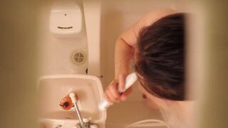 cute showering Stepsister 20 from Tokyo