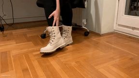CHLOE IN OFFICE IN NEW BOOTS - MP4 Mobile Version