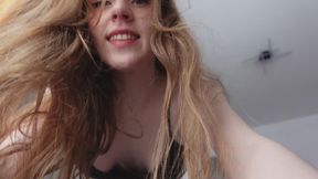 Striptease and fingering masturbation