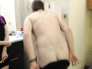 Mastix Megan subjects him to a wash