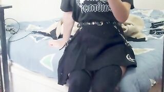 伪娘 // 朋克风烧鸡对镜打胶