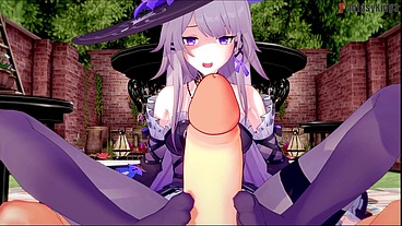sexy witch Herta POV SEX for Reds - Honkai: Star Rail - RED POV - Full & POV on Sheer & PTRN: Fantasyking3