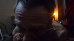 Helping a with a blow