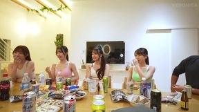 Hikaru & Kaho's steamy gym session turns into wild unprotected passion