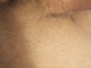 Post-Cumshot POV; Enjoying Flexing My Pre-Op Clit Handsfree (10/13/20; No Audio)