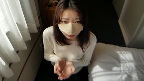【フェラ・口内射精】いくみvol.01書道教室を開いている清楚な人妻は、投資詐欺にあってしまい、旦那にばれる前に補填したいと脱ぐことに・・・[前半]