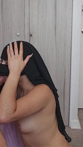 100. Last Blowjob Cum on Face Mia Niqab