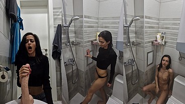 Cum Piss Shower